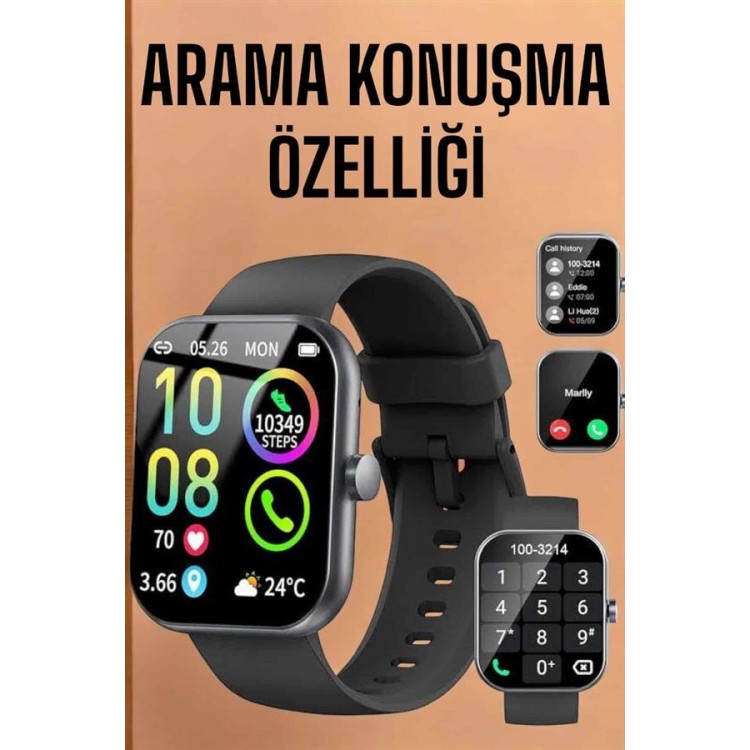 Smart Watch Theme Change Bluetooth Connected Call Answerer