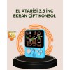 TV Bağlantılı Çift Oyunculu Şarjlı Retro Gamepad Seti