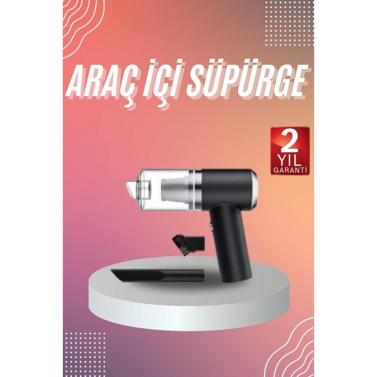 In-Car Vacuum Cleaner Wireless Rechargeable Vacuum Cleaner ObtainedPortable