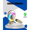 Mini Karaoke Astronot Bluetooth Speaker, hem hoparlör hem de karaoke seti işlevini bir arada sunar. Astronot figürlü tasarımıyla dekoratif bir ürün olarak da dikkat çeker.Ürünle birlikte gelen kablosuz mikrofon, karaoke yapmayı kolaylaştırır. Tek başına y