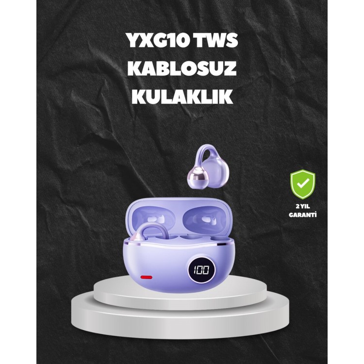 YXG10 TWS Kablosuz Kulak İçi – Elmacık Kemiği İletimli Şık ve Hafif