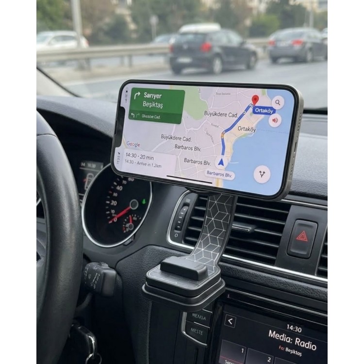 Dashboard Magnetic Phone Holder Adjustable Phone Stand