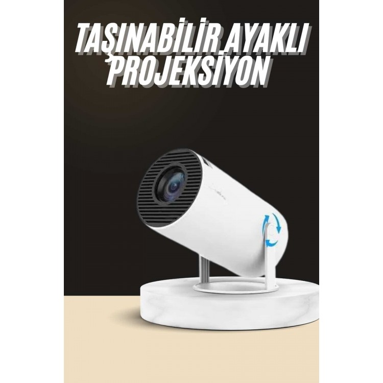 Standing Projection Portable Mini Projector Cinema Projector Android