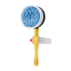 ALLY Automatic Rotating Car Wash Brush Microfiber CarWashing Mop Soap Dish Set-(5775)