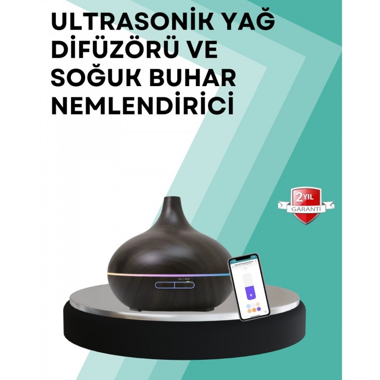 big Ultrasonic Diffuser and Room Humidifier with Water Chamber