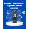 Bu mini kamera, 180° dönebilen lensi sayesinde her açıdan net görüntüler kaydetmenizi sağlar. 1080P Full HD video ve 3MP fotoğraf desteği ile hem günlük kullanım hem de profesyonel ihtiyaçlar için idealdir. 1.3 inç TFT ekranı sayesinde çekimlerinizi anlık