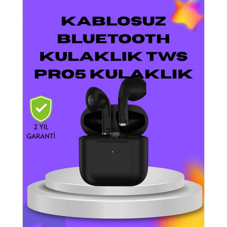 TWS Pro 5 – 3D HD Ses Kalitesi ve Gelişmiş Ses Yalıtımı