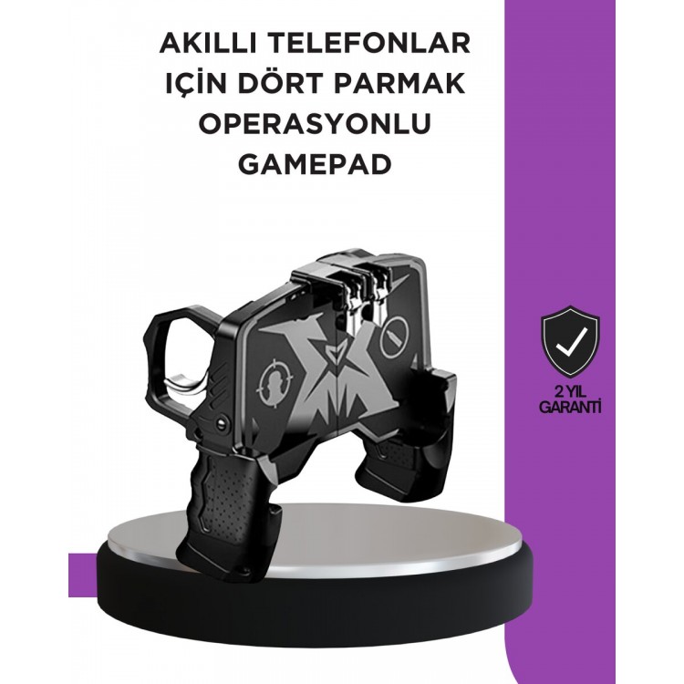 Triggered Mobile Gamepad Ergonomic Grip Game Equipment