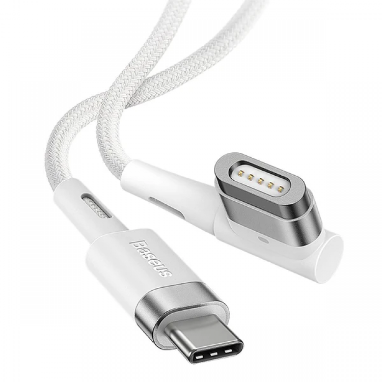 Baseus Zinc Magnetic L Tip 60W Macbook FastCharge Power Cable 2m-(5775)