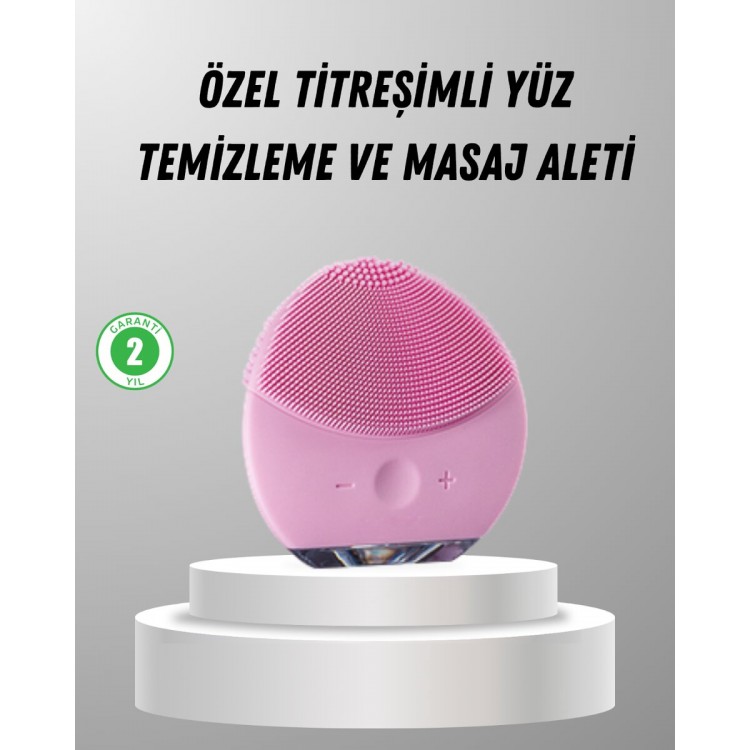 Cilt Dostu Silikon Yüz Masaj Aleti – Hafif Dayanıklı ve Su Geçirmez Tasarım