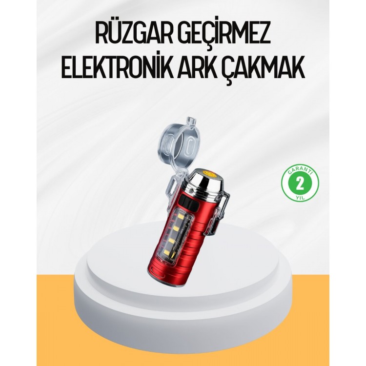 It's Multifunctional Electric Lighter with Flashlight Feature