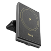Hoco HW19 Air Conditioner Ventilation Compartment Wireless Wireless FastCharge Car Phone Holder-(5775)