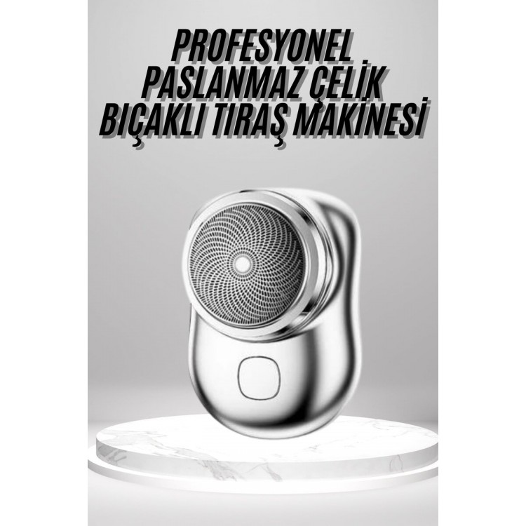 Mini Zero Beard Cheek Shaver USB RechargeableZero Beard Portable Protected