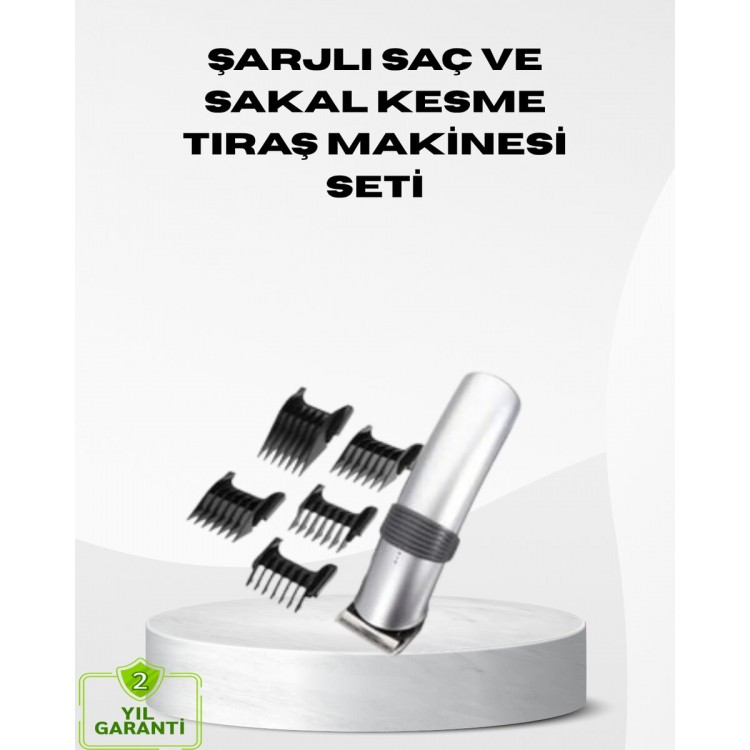 Wireless Professional Shaver – 60 Minutes with ChargeUse periodical Steel knifed Silent Engine
