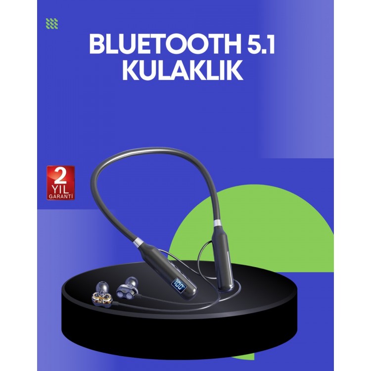 IPX4 Waterproof Bluetooth Headset with Ergonomic Design