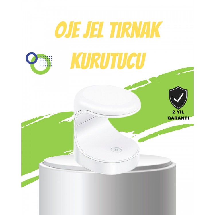 Mini Nail Dryer – UVLED for Fast DryingLight Teknolojisi