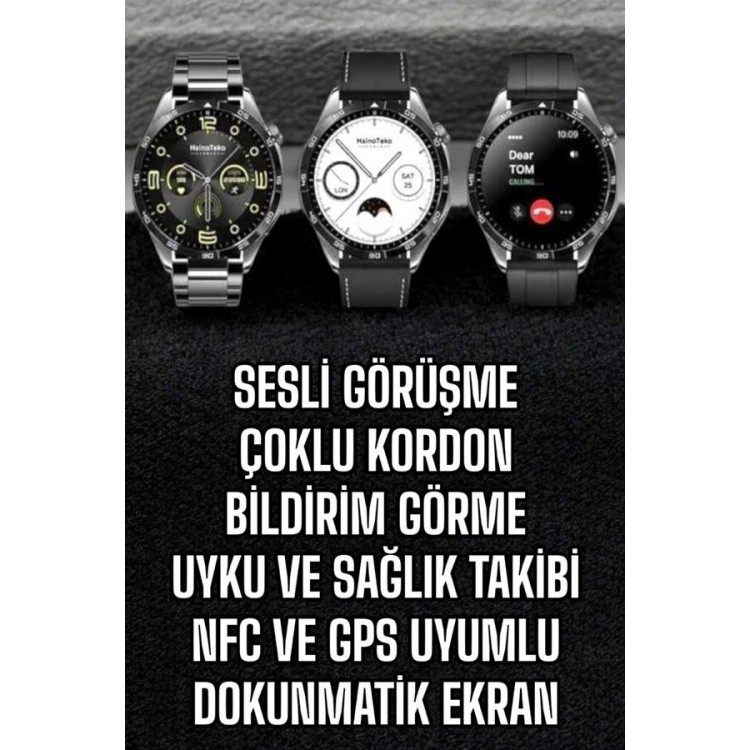Smart Watch Vibrating Compass Pulse and Blood Pressure MeterNFC Compatible