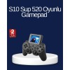 2025 S10 Gamepad 520 Klasik Retro Oyunlu TV Bağlantılı A Kalite Orijinal
