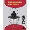 USB Şarjlı Retro LED Kamp Feneri – 4 Işık Modu Su Geçirmez Taşınabilir