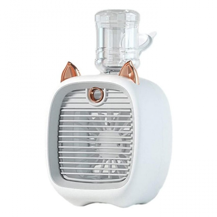 EZERE Desktop Fan Portable Mini Air Conditioner with Air HumidifierCooler-(5775)