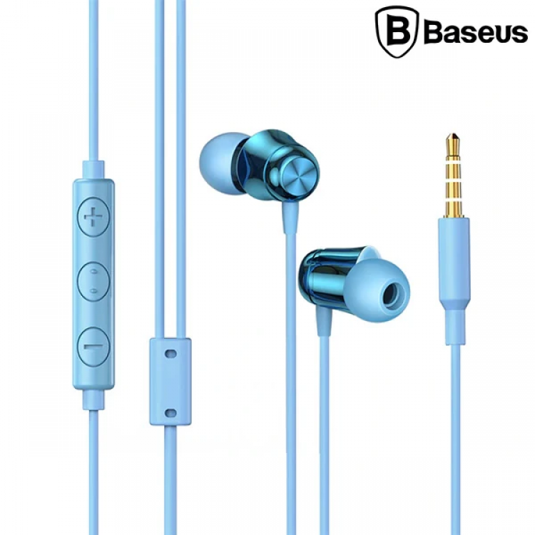 Baseus Encok H13 3.5mm Jack Ear with MicrophoneIn-Ear Headphone Auriculares Fone De Ouvido-(5775)