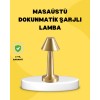 Kablosuz LED Masa Lambası 1800mAh 3 Renk Aydınlatma Dokunmatik
