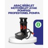 Kaymaz Pedallı Ayaklı Hava Pompası Tüm Supap Uyumlu