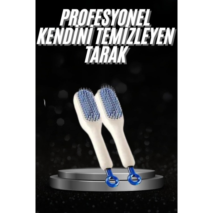 Self-Cleaning Hygienic Hair Brush Anti-StaticTeknolojisi