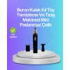 Günlük bakımın vazgeçilmezi olan bu tüy düzeltici cihaz, burun ve kulak içindeki istenmeyen tüyleri acısız bir şekilde temizler. İnce uçlu başlığı sayesinde ulaşılması zor bölgelere rahatlıkla erişir.Sessiz çalışan motor sistemi, rahatsızlık vermez. Cihaz