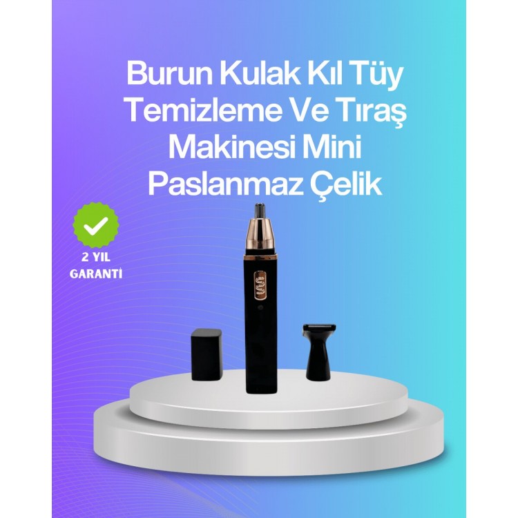 Silent hair trimmer nose and ear machine