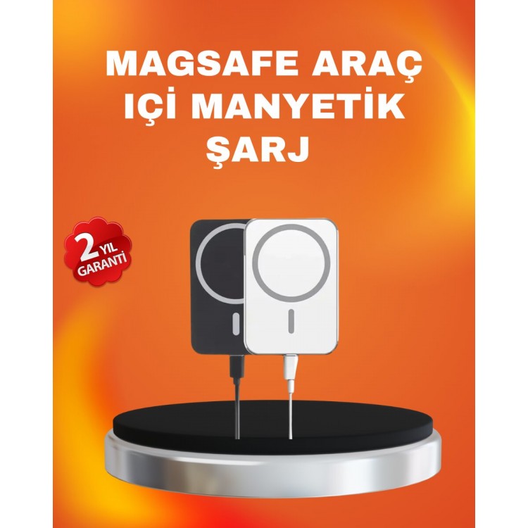 2.4GHz MagSafe Car Holder with Protection System for iPhone 12/13/14 Compatible