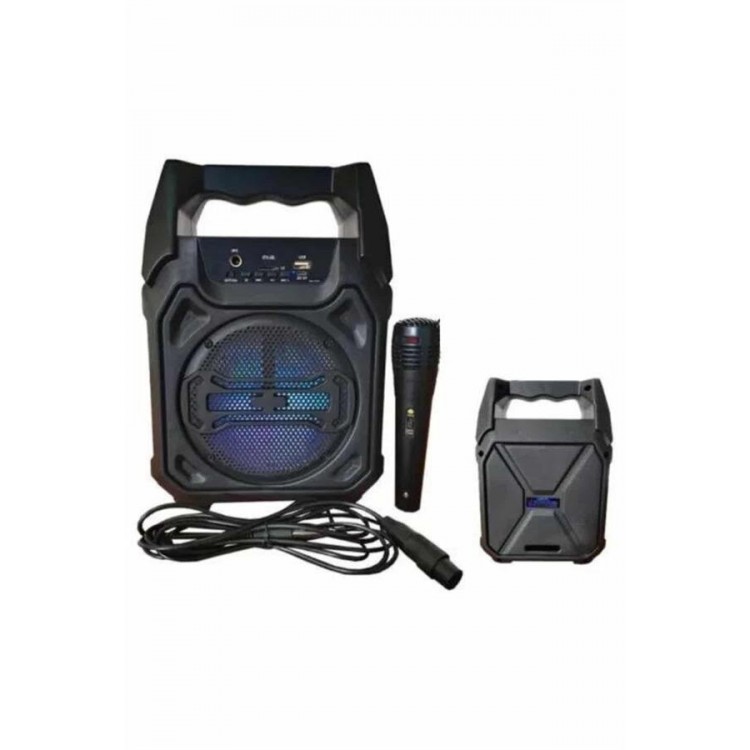 Karaoke Bluetooth Speaker Loud Sound with Microphone Fm RadioKaliteli