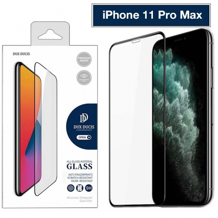 Dux Ducis iPhone 11 Pro Max Tempered GlassScreen Protector 10D Full Covering-(5775)