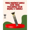 Günlük saç ve sakal bakımını tek bir cihazla yapmak isteyen kullanıcılar için bu çok işlevli tıraş makinesi mükemmel bir çözüm sunuyor. 4 farklı tarak başlığı, titanyum bıçaklar ve güçlü vibrasyon motoruyla, farklı saç ve sakal uzunluklarına uygun kesimle