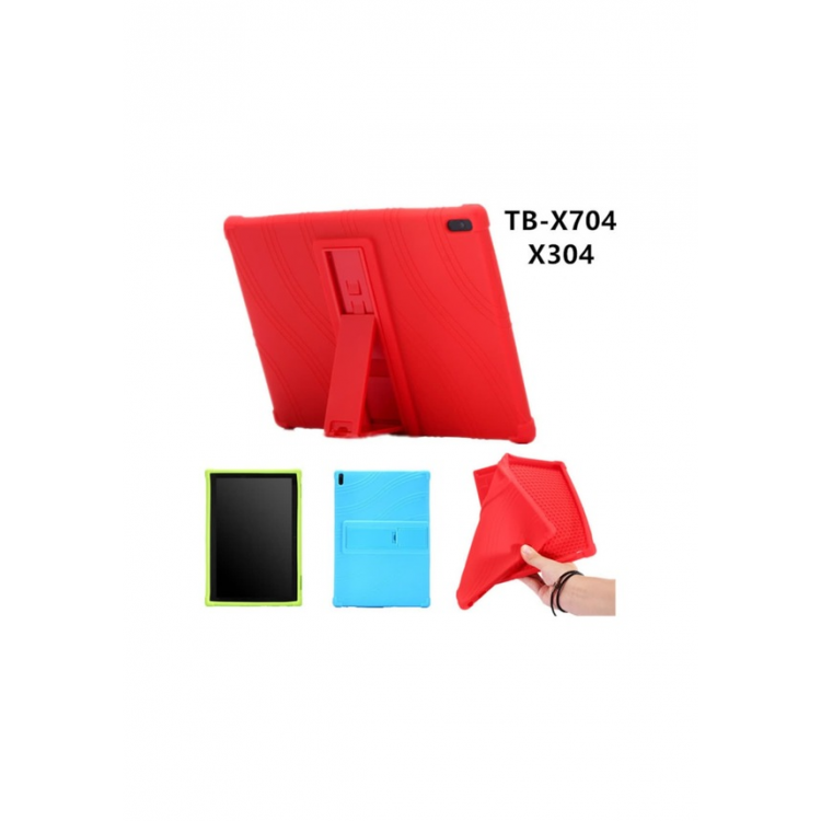 Lenovo Tab 4 10 (tb-X304X704 Silicone with StandCase-(5775)