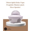 Müzik Ritimli Işık Değişimi & Dönen Dalga Efekti – Galaxy Projektör
