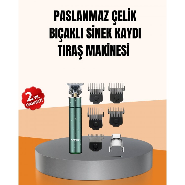 USB Hızlı Şarjlı 3 Saat Kullanımlı Saç Kesme Makinesi
