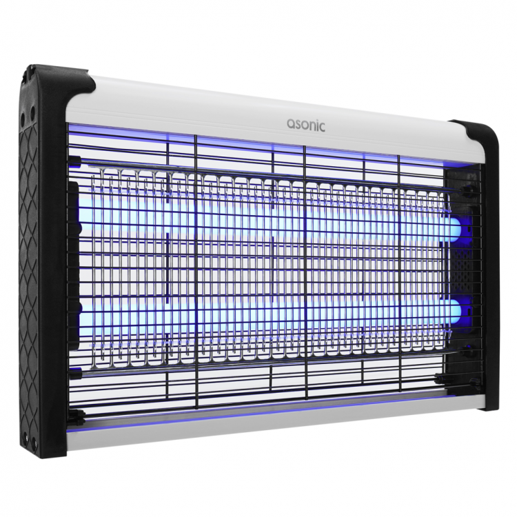 ASONIC AS-A29 Black 6W 2000V Desktop Chain2pcs Black Case Fly with UV Purple Light with HangerLethal(1923)