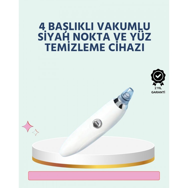 Skin-Friendly Vacuum Blackhead Remover – BlackAgainst Spot Oil and Make-up Residues