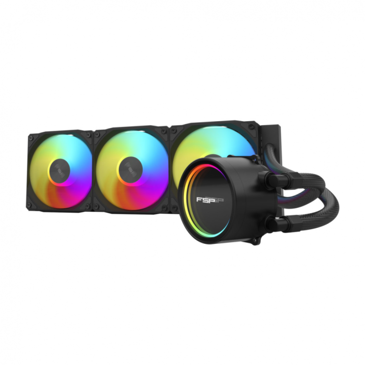 FSP AE36-B 360mm ARGB 3 Fanlı (LGA1851/1700/1200/AM4/AM5) Uyumlu CPU Sıvı Soğutma (Siyah)(1923)