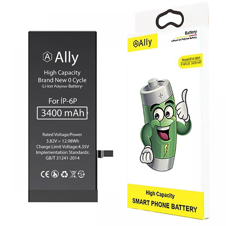 ALLY iPhone 6 Plus 3400 Mah High CapacityBattery Battery-(5775)