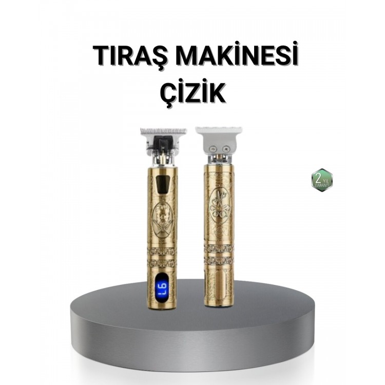 Kablosuz Şarjlı Profesyonel Tıraş Makinesi – 1800 mAh Lityum Pil
