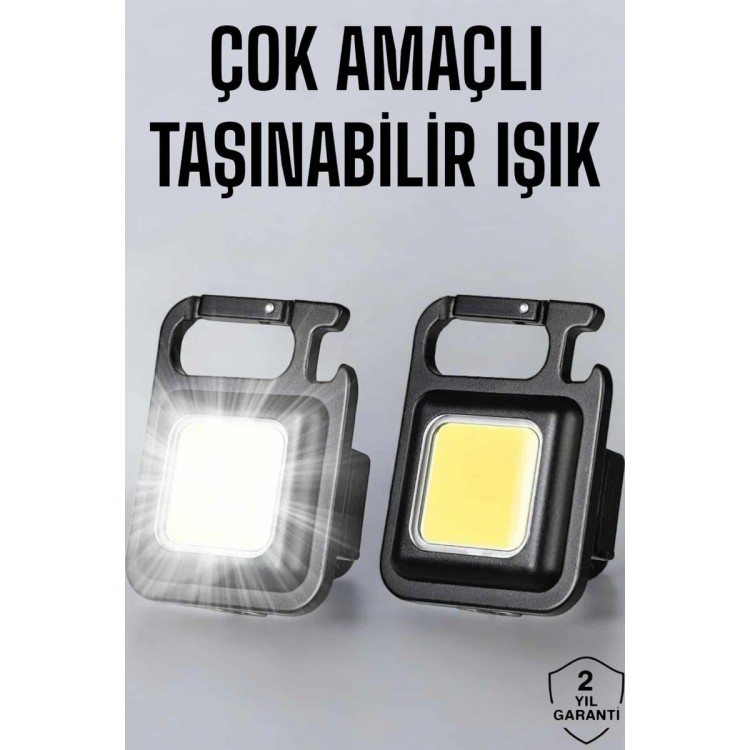 Key chain It's Purpose Magnet Portable Light LED Rechargeable