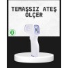 Temassız ateş ölçer, modern kızılötesi ölçüm teknolojisiyle donatılmış olup, vücut sıcaklığını en hijyenik ve hızlı şekilde ölçmek için tasarlanmıştır. Ciltle temas gerektirmediği için bebekler, çocuklar, yaşlılar ve hassas cilt yapısına sahip kişiler içi