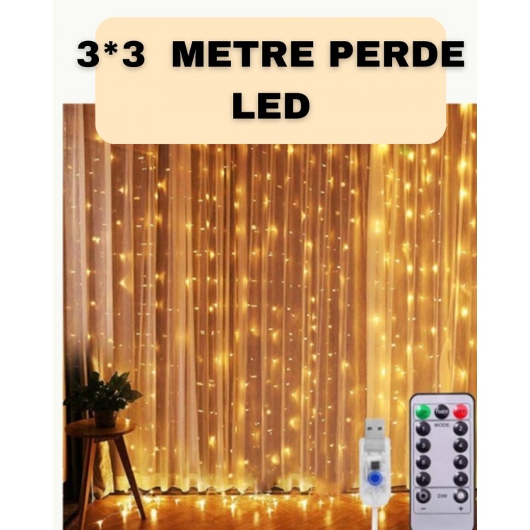 İç ve Dış Mekan Perde LED – Bahçe Balkon ve Veranda İçin