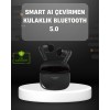 Bu yapay zeka destekli Bluetooth kulaklık, yalnızca müzik ve görüşme için değil, aynı zamanda farklı diller arasında anında iletişim kurmak isteyen kullanıcılar için geliştirilmiş ileri teknoloji bir çözümdür. Gerçek zamanlı çeviri özelliği sayesinde 135 