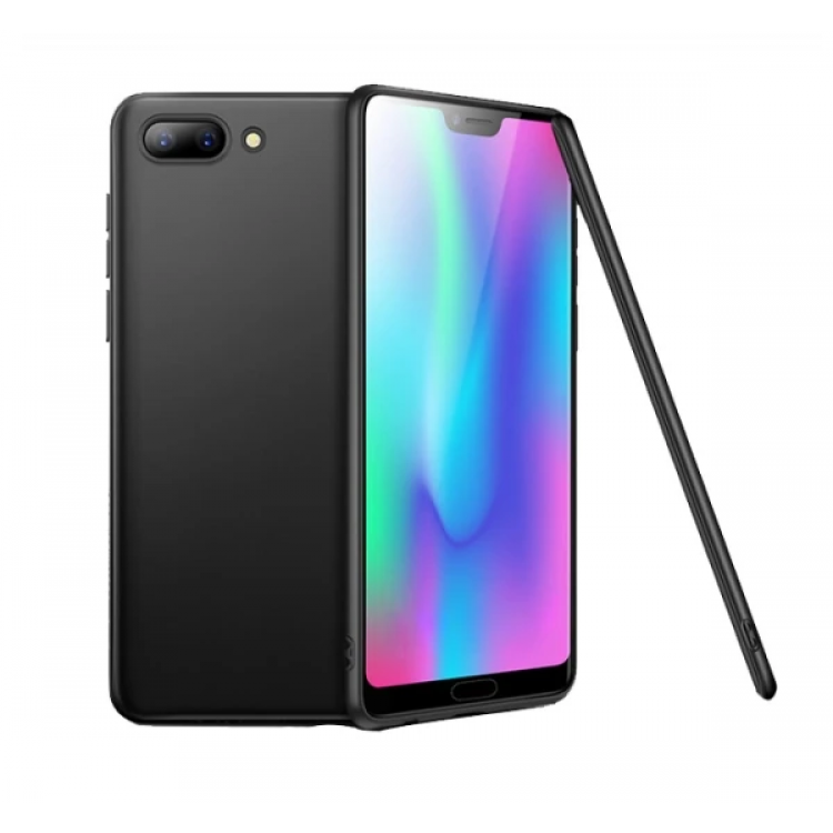 Huawei Honor 9i Slim Fit Soft Premium SiliconeCamera Protected Case-(5775)