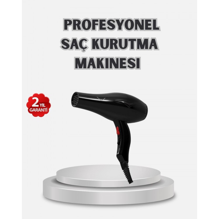 2200W AC Motor Saç Kurutma Makinesi Hafif ve Dayanıklı Tasarımlı
