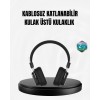 Günlük yaşamınıza ritim katacak Kablosuz Bluetooth Kulak Üstü Kulaklık, üstün ses kalitesi ve konforlu kullanımıyla müzik keyfini yeniden tanımlar.Gelişmiş ses sürücüleri, dengeli tiz ve güçlü bas ile tüm frekans aralıklarında etkileyici bir ses deneyimi 