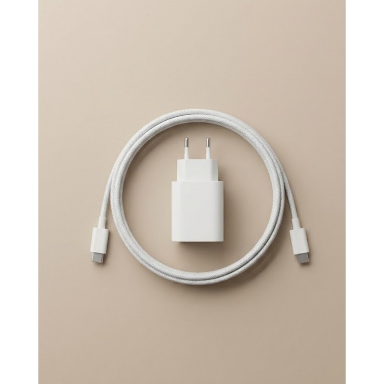Yüksek Güçlü 35W Type-C Hızlı Şarj Adaptör Seti